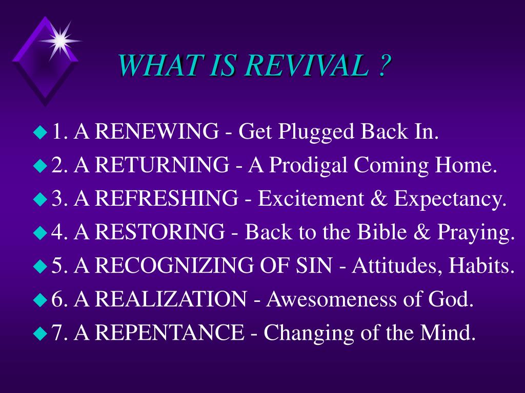 PPT Let's Have Revival! PowerPoint Presentation, free download ID