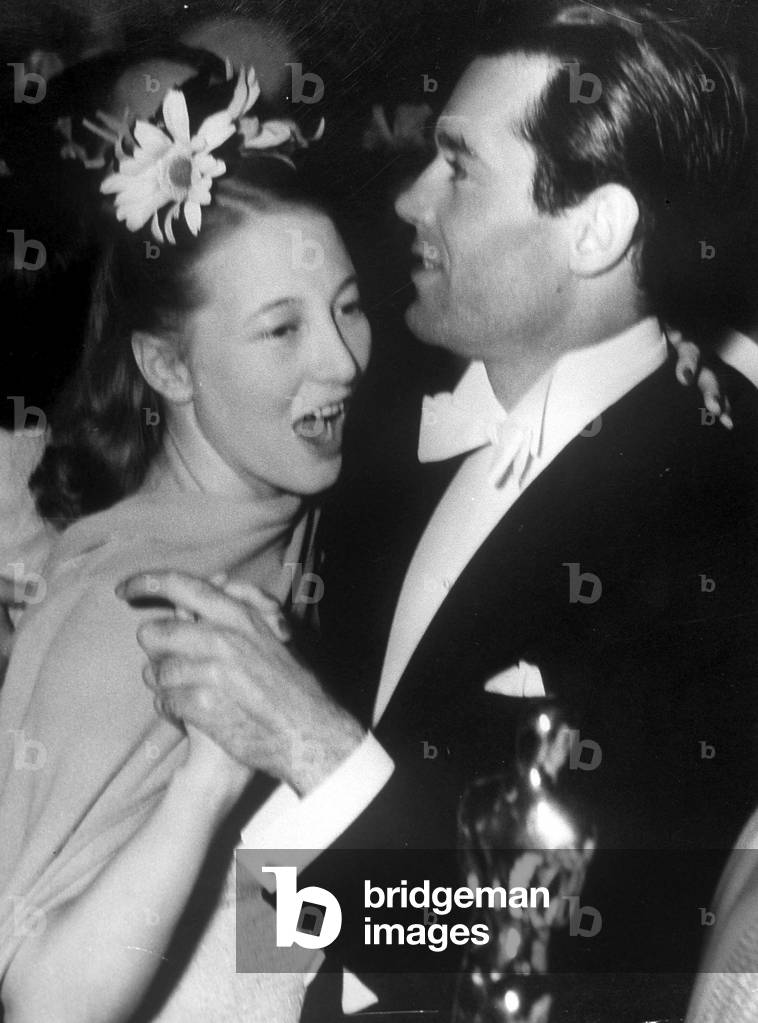 Henry Fonda and his wife Frances Seymour Brokaw March 16, 1938
