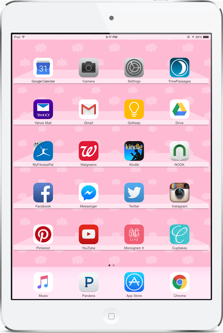 Featured image of post Cute Girly Wallpapers For Ipad This is why boys use wallpapers of cars videos game characters and other favorite personalities so why should
