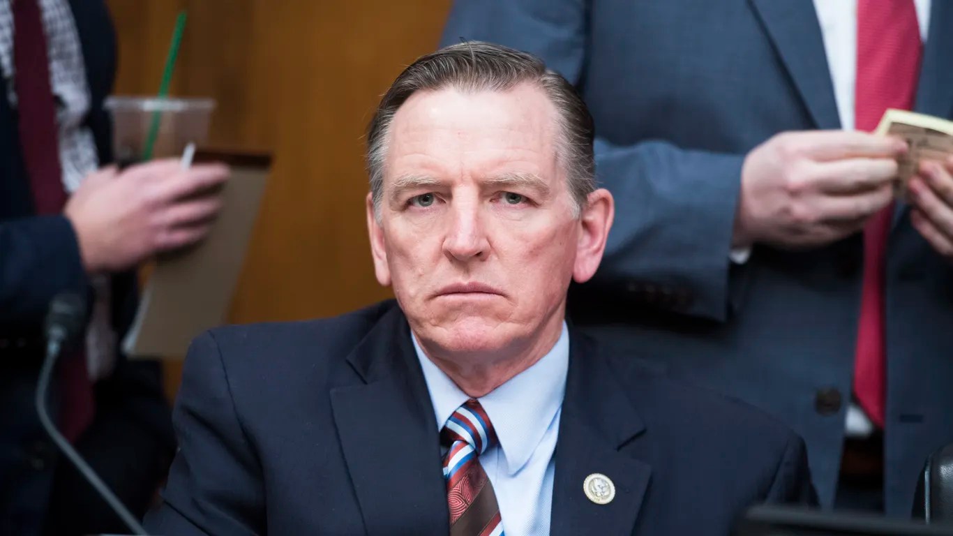 Rep. Paul Gosar says climate change isn't real because of photosynthesis