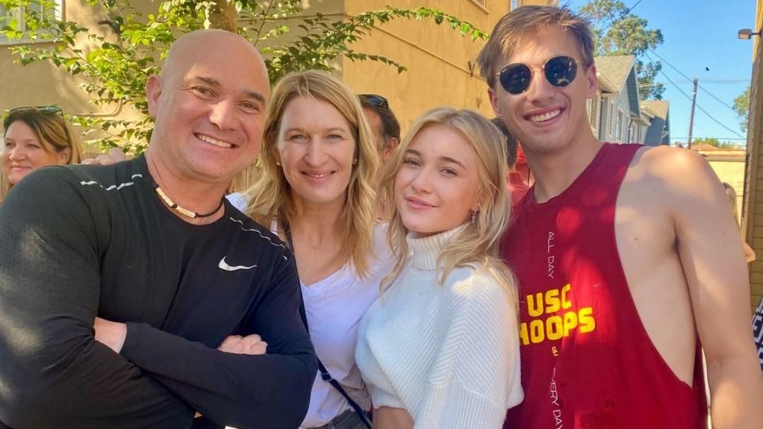 Steffi Graf und Andre Agassi So wunderschön ist ihre Tochter Jaz Elle