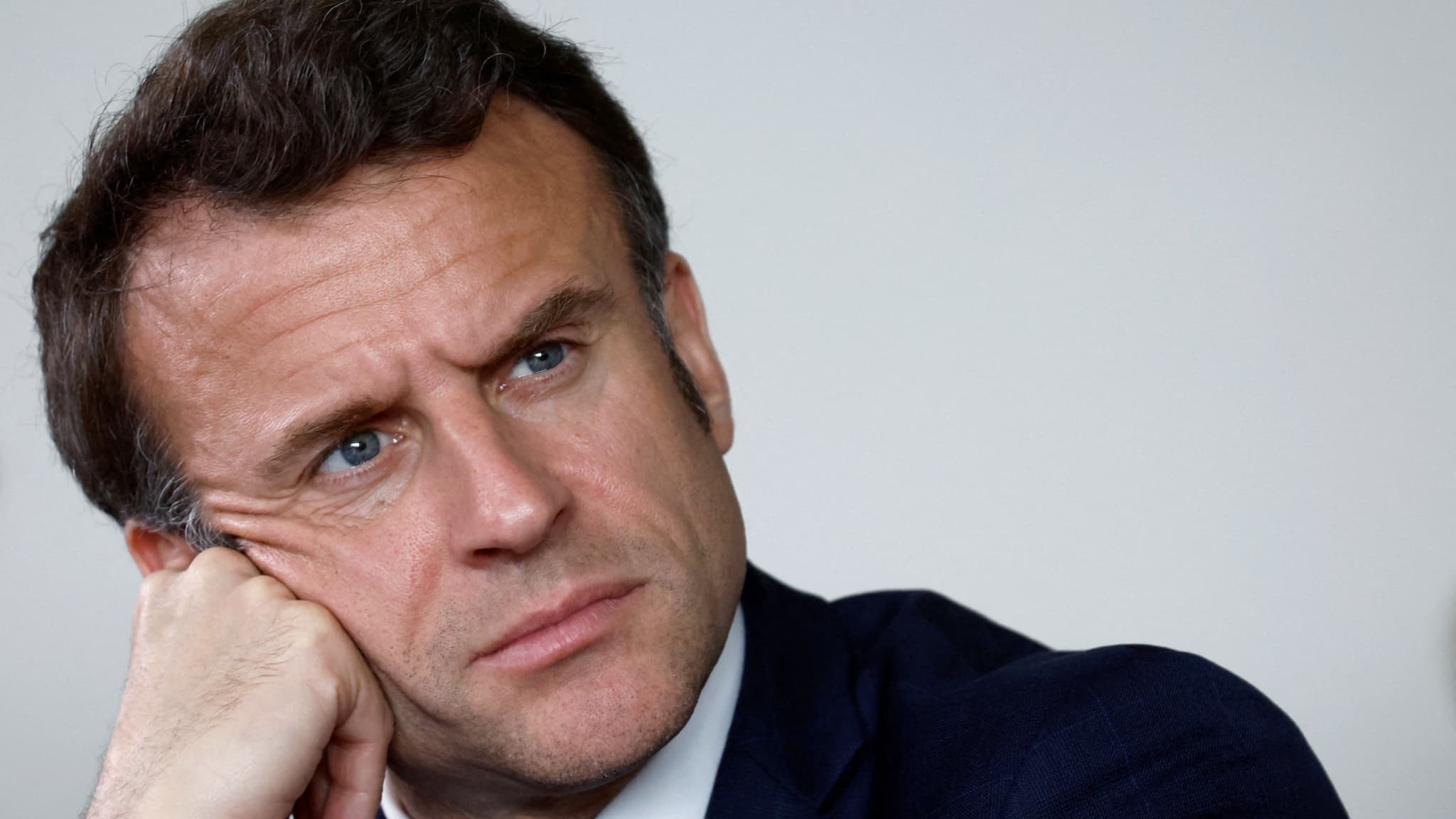 Retraites Emmanuel Macron déplore le "déni de réalité" des opposants à