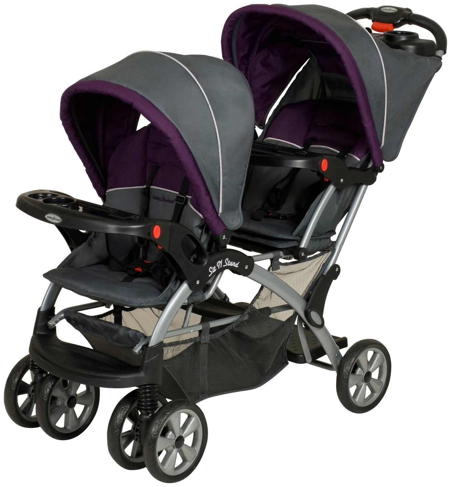 Double Twin Stroller Travel System with 2 Infant Car Seats Other
