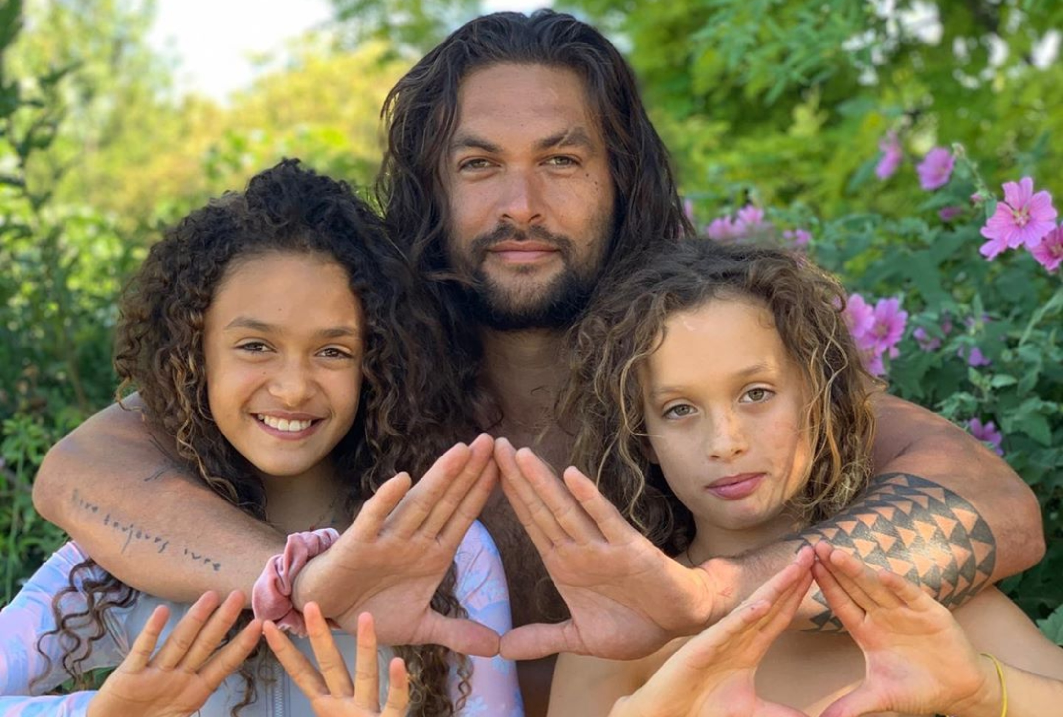 Jason Momoa Shares a Glimpse of Life as His Kids' 'PE Coach' at Home