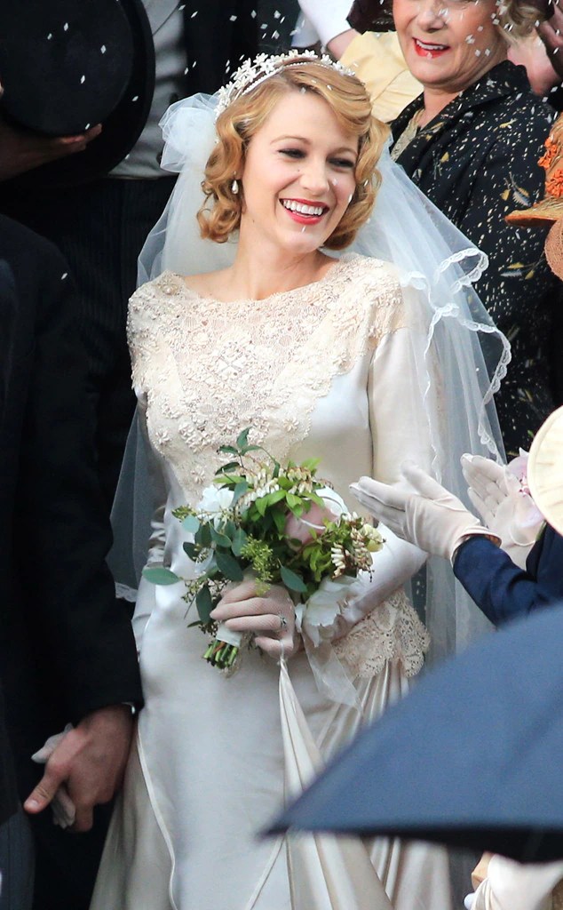 Blake Lively Stuns in a Wedding Dress, Looks Effortlessly
