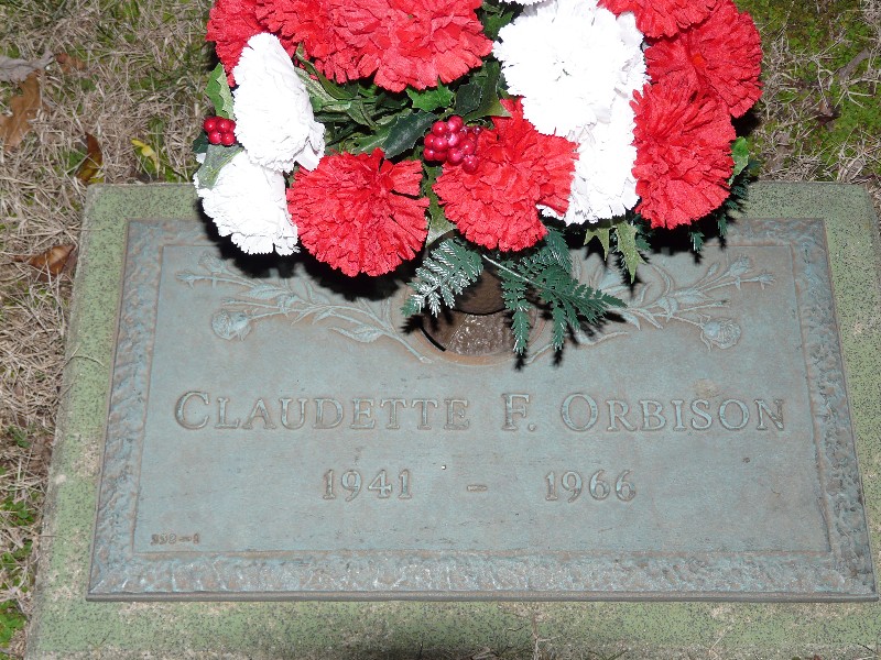 Claudette Frady Orbison (19411966) Find a Grave Memorial