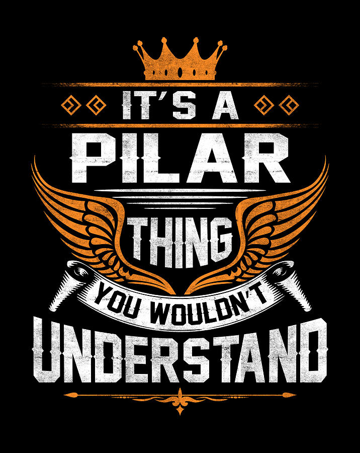 Pilar Name T Shirt Pilar Things You Wouldn't Understand Gift Item