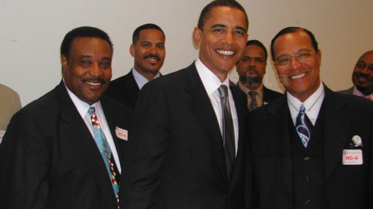 What Was Obama Doing At A Meeting With Farrakhan?