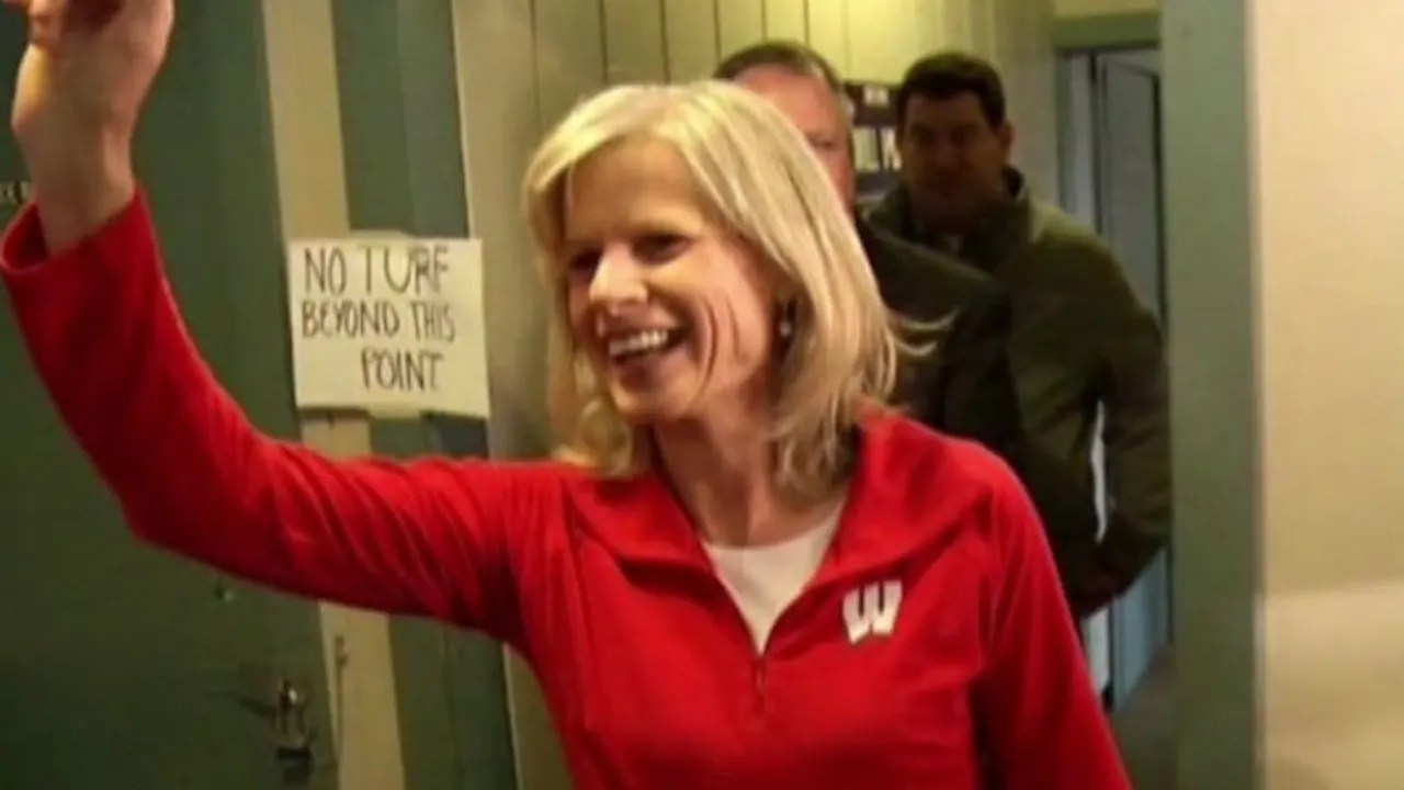 "I am fired up and ready to go" Mary Burke hopes she'll celebrate a