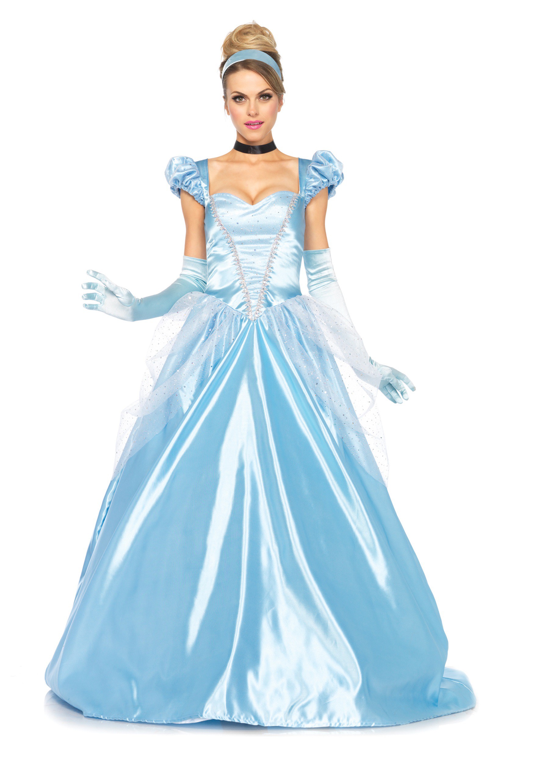 Cinderella Costume Classic Full Length Gown for Women