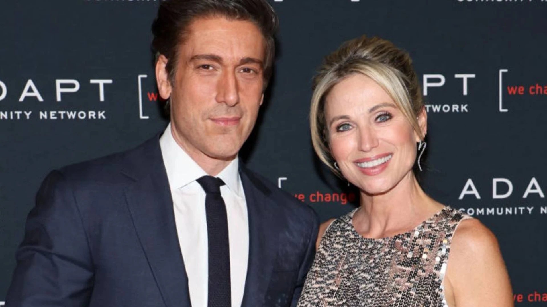 ABC's David Muir and Amy Robach make a stunning couple in new photo