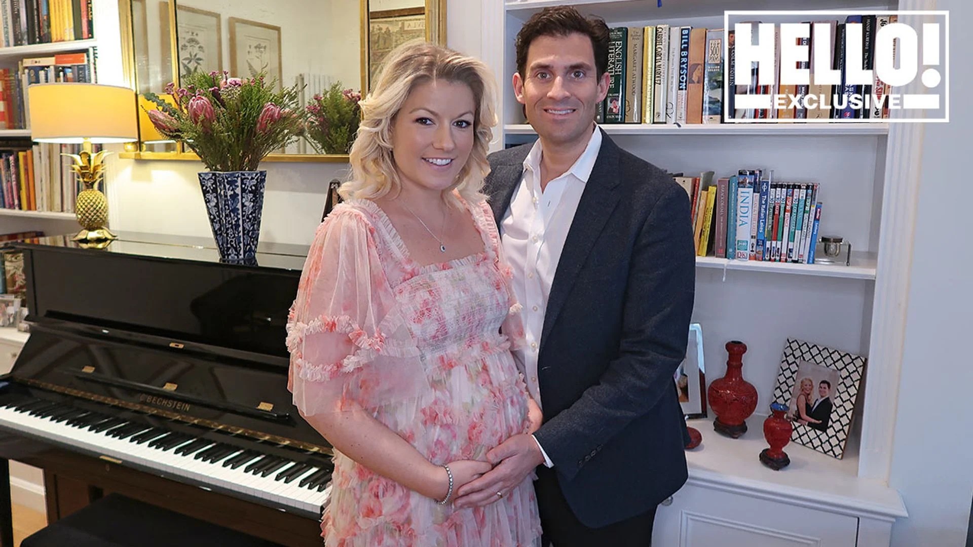 Natalie Rushdie and husband Zafar expecting first baby reveal gender