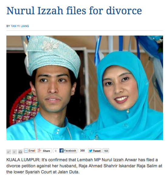 Nurul Izzah Divorcing Her Husband Of 10 Years? Why?