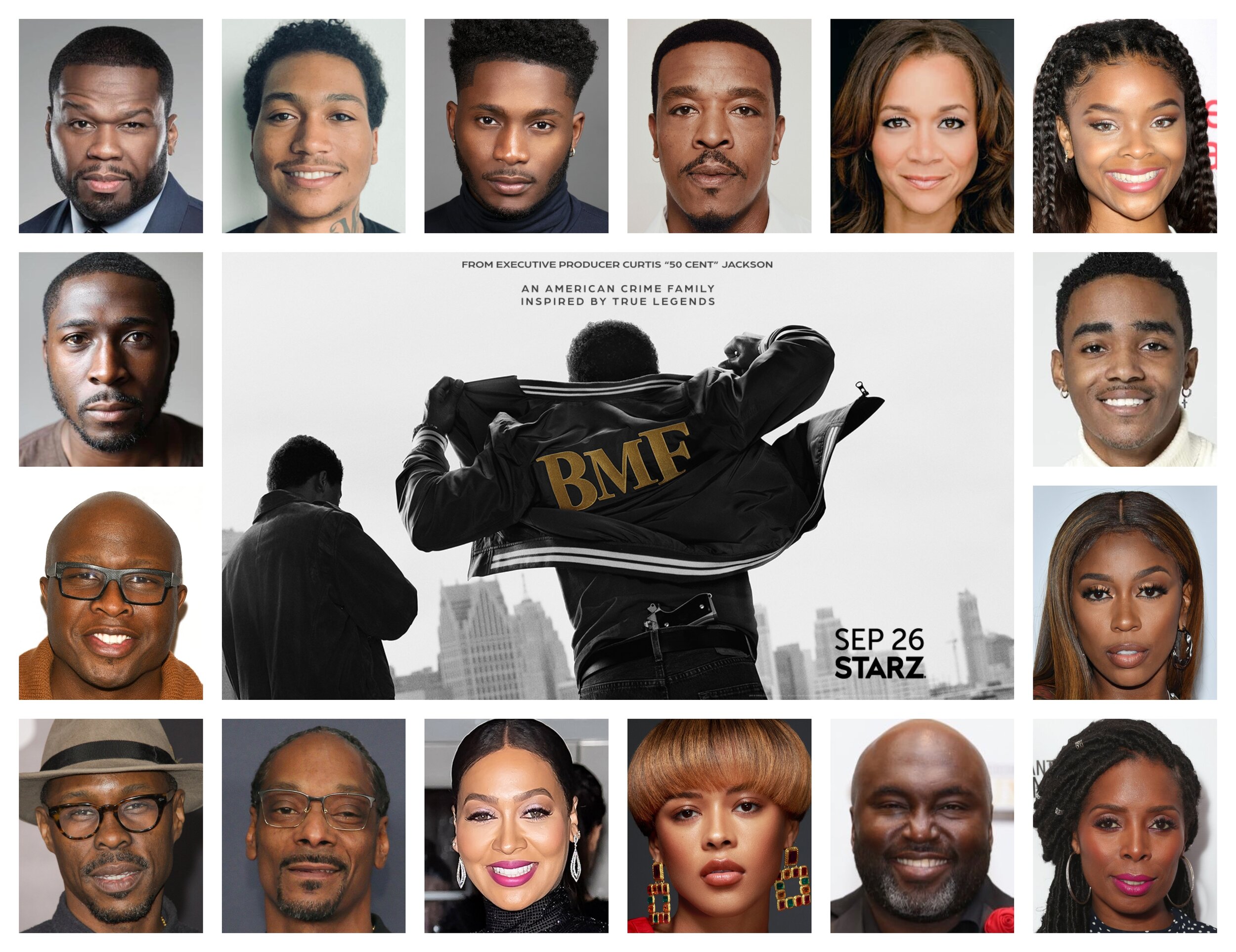 Teaser Trailer & Teaser Art To Starz New Series ‘BMF’ —