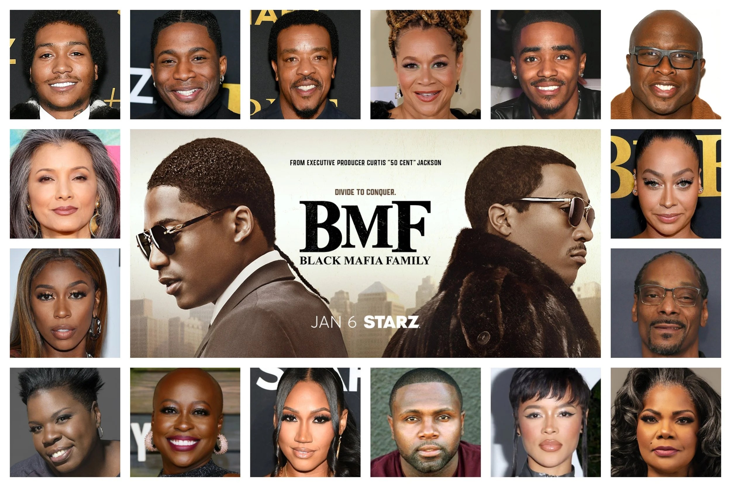 New Images from Episode 1 Of Season 2 Of Starz’s BMF —