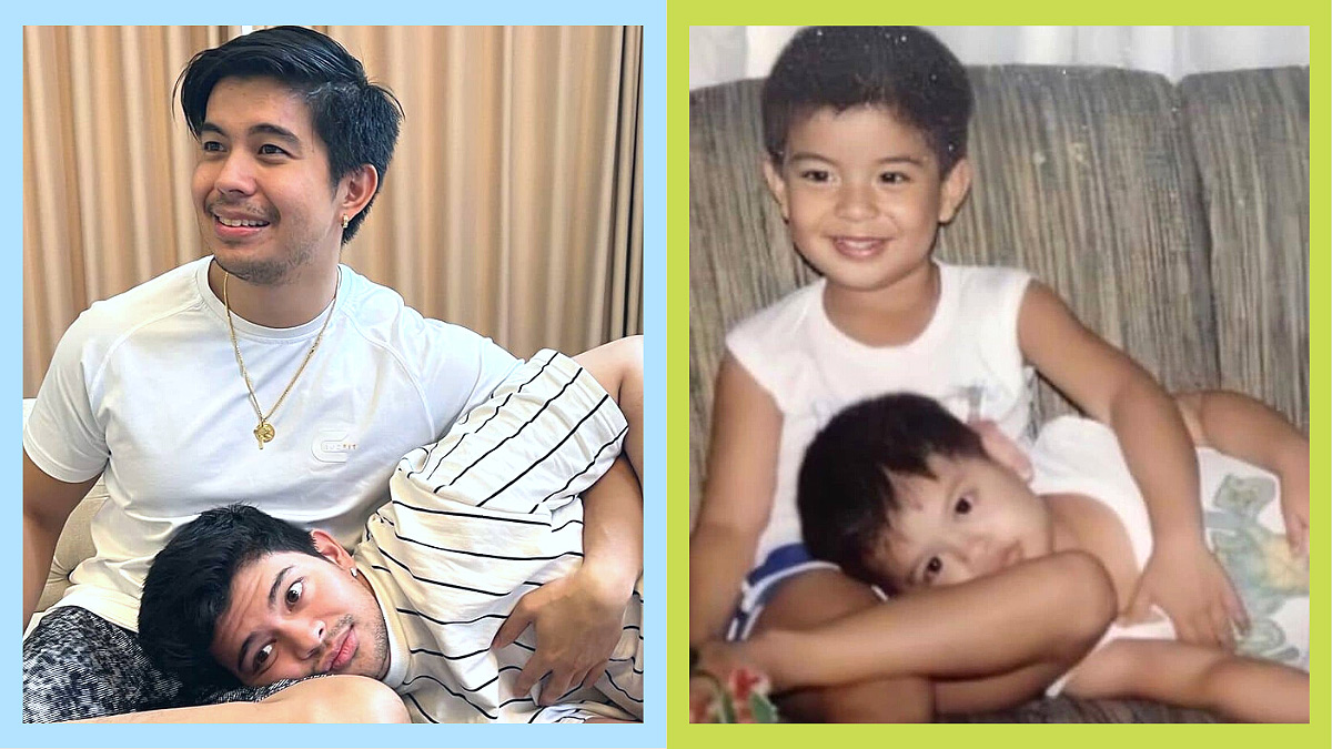 Rodjun And Rayver Cruz Recreate Childhood Photo