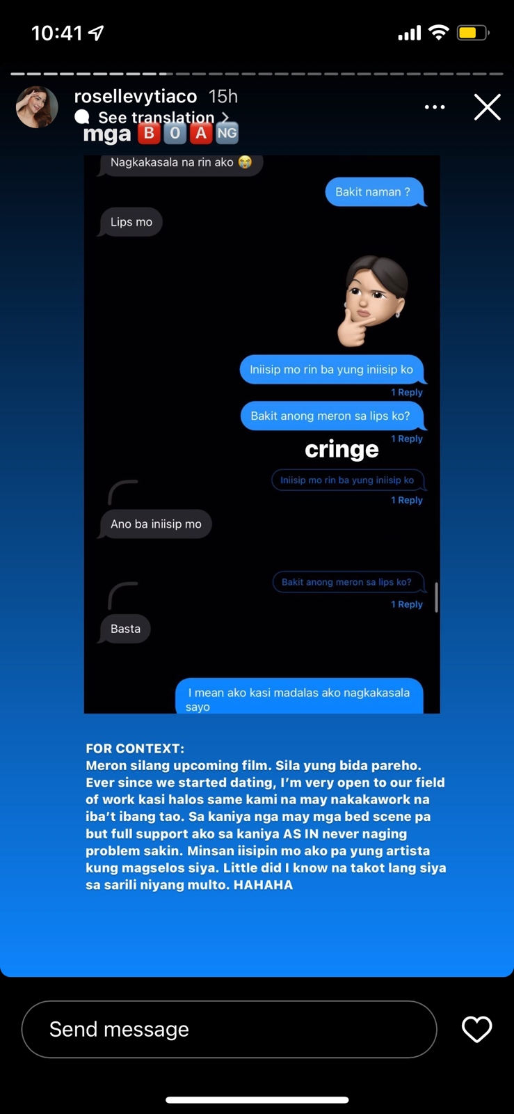 Kira Balinger Is Being Accused By Kelvin Miranda’s ExGF Of Cheating