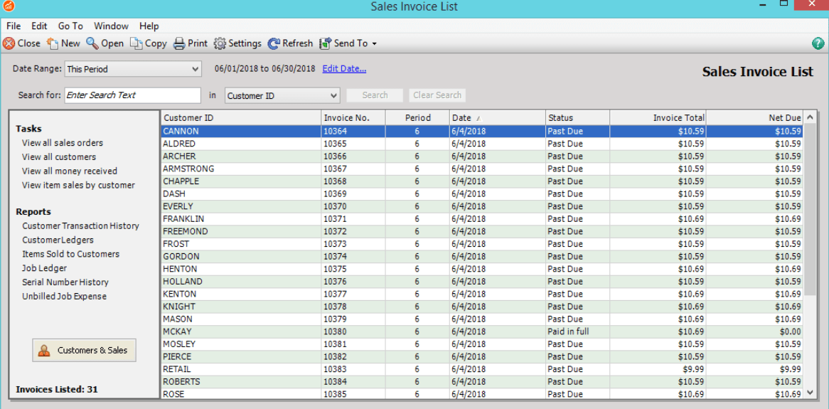 Sage 50cloud Invoicing Review 2020