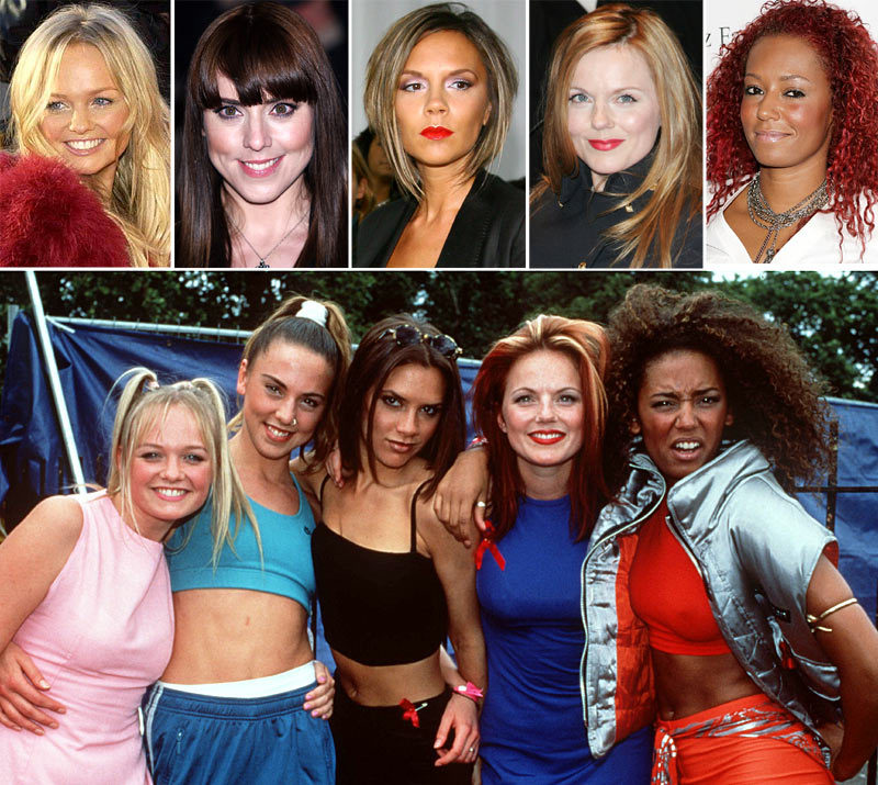 Then and Now Spice Girls Photo (1055444) Fanpop