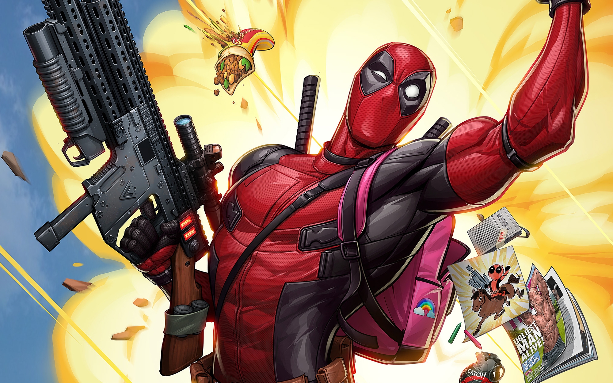 Deadpool 2 Artwork