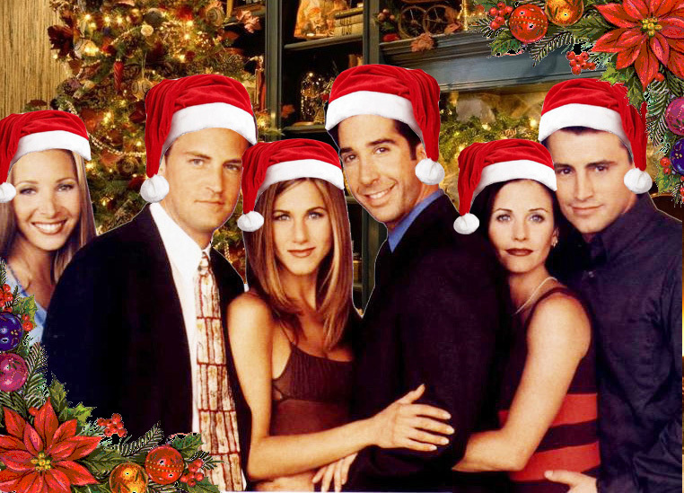 Friends say Merry Christmas! Friends Fan Art (2964228) Fanpop