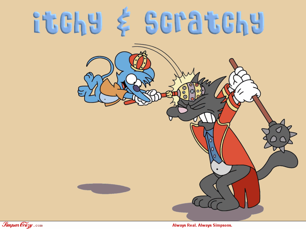Itchy and Scratchy The Itchy And Scratchy Show Wallpaper (4201330