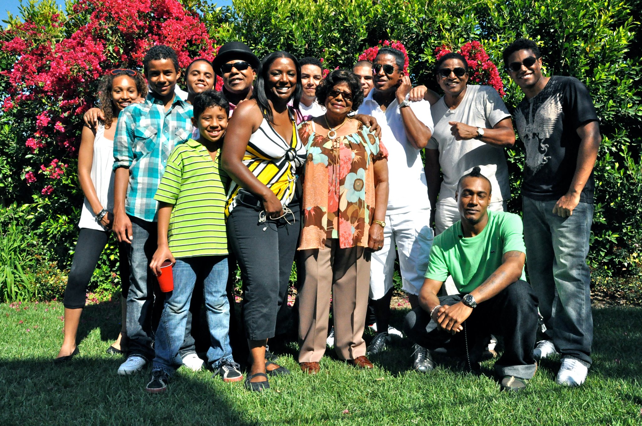 the jackson family katherine jackson with her children and