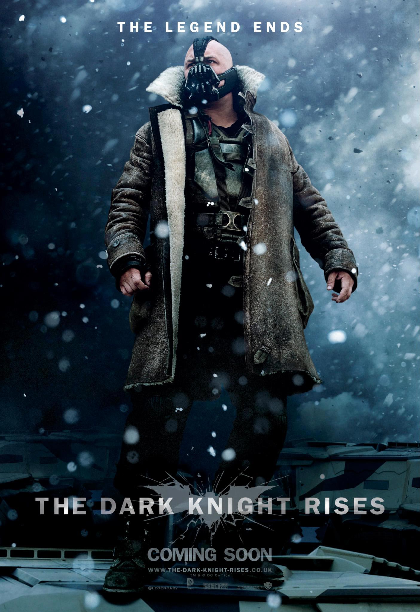 Tom Hardy as Bane in 'The Dark Knight Rises' Poster (HQ) Bane Photo