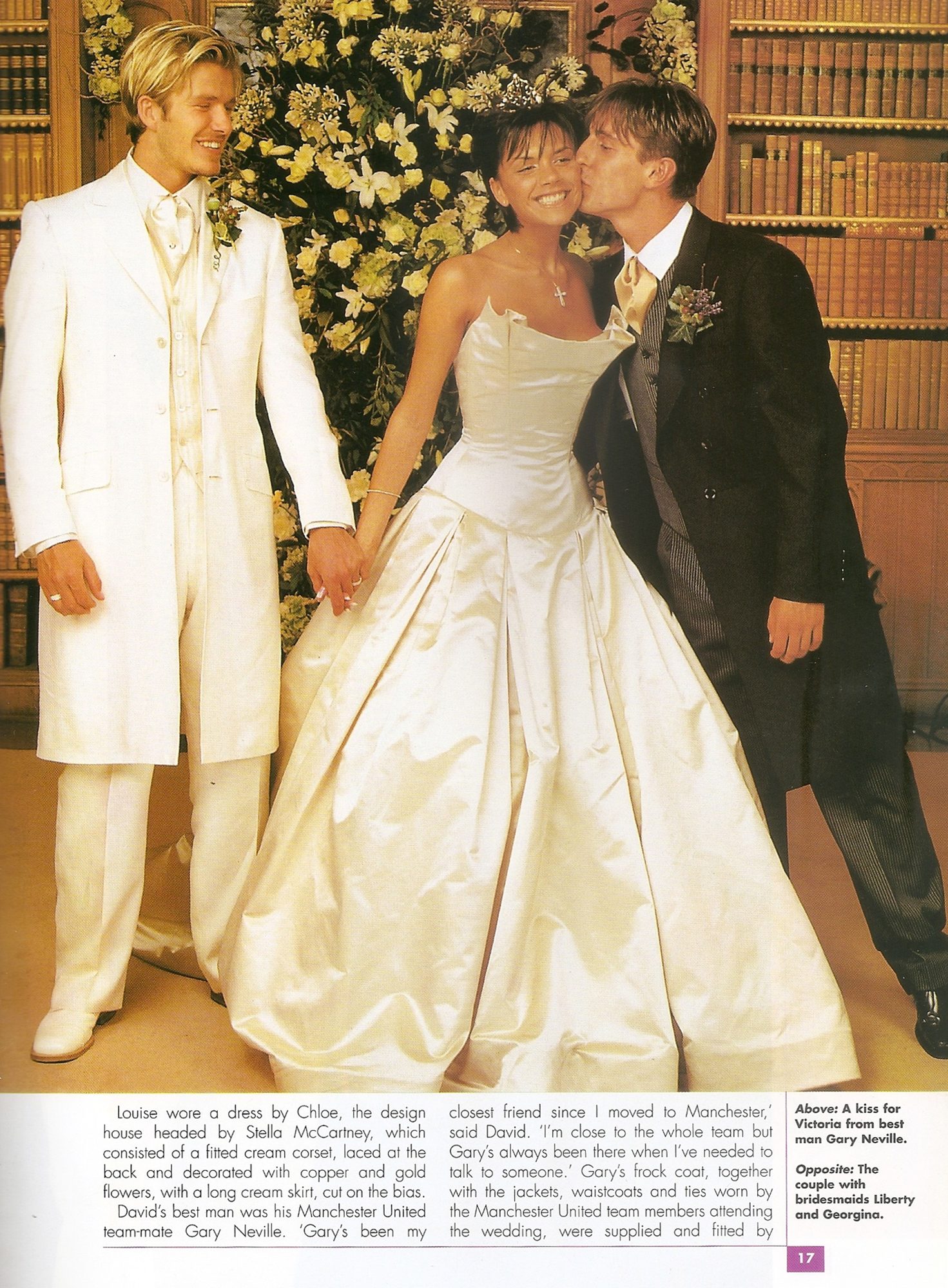 David and Victoria Happy 14th Wedding Anniversary The Beckhams