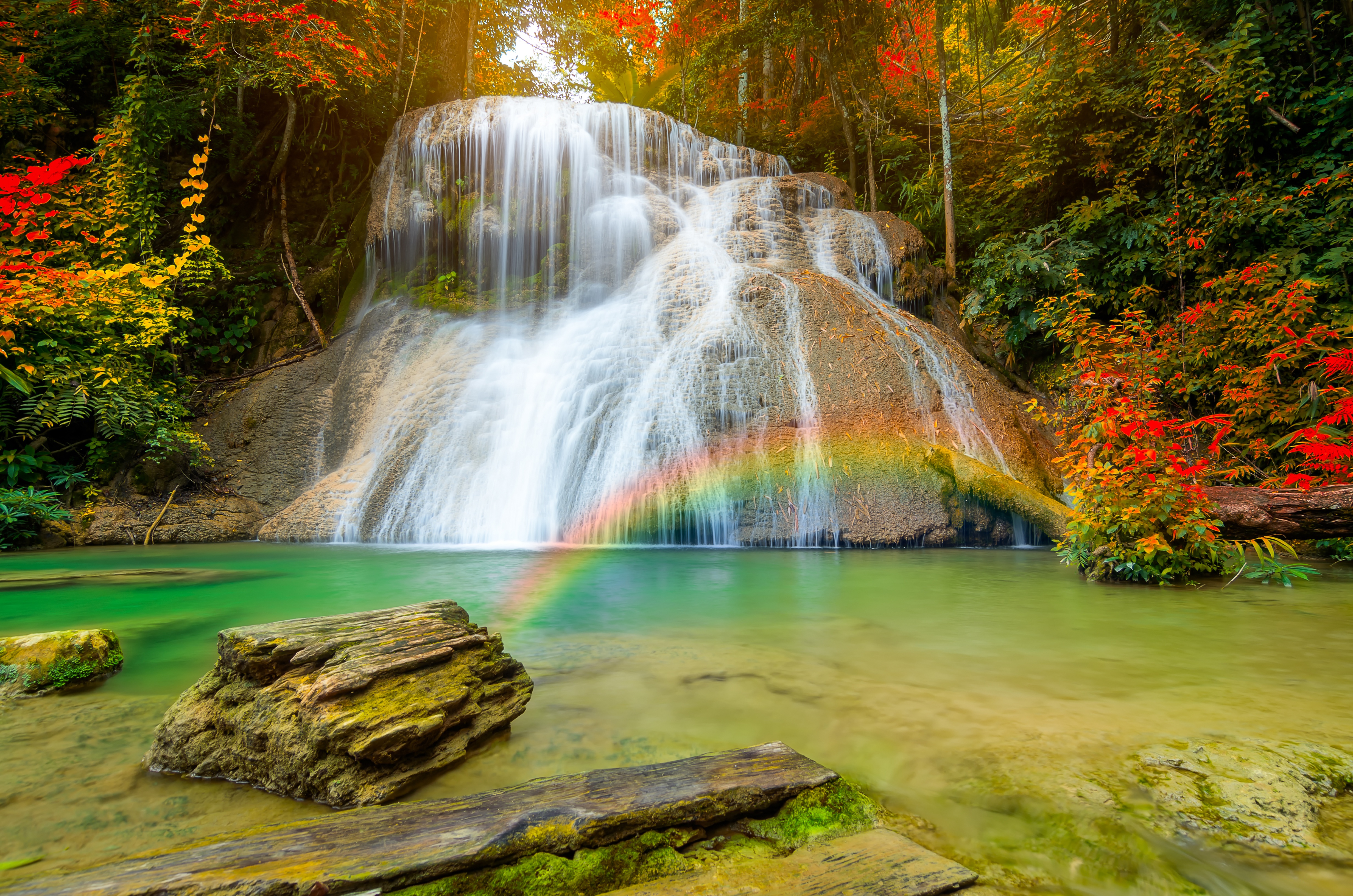 Waterfall 4k Ultra HD Wallpaper Background Image