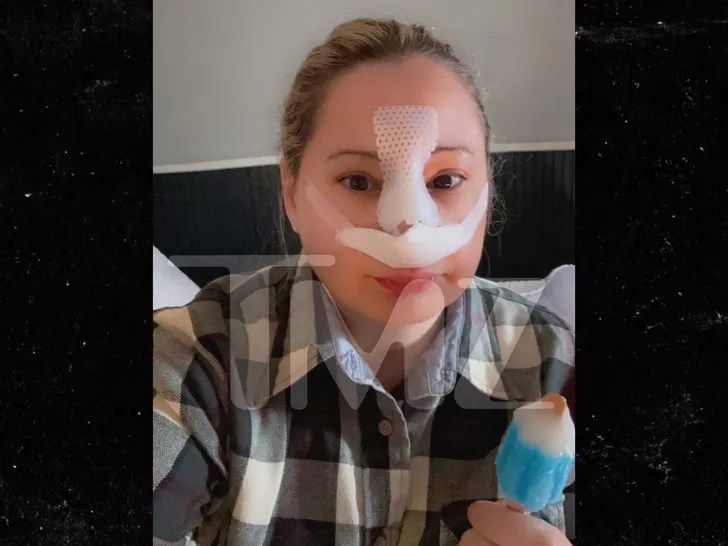 Gypsy Rose Blanchard Recovering in First Look After Nose Job