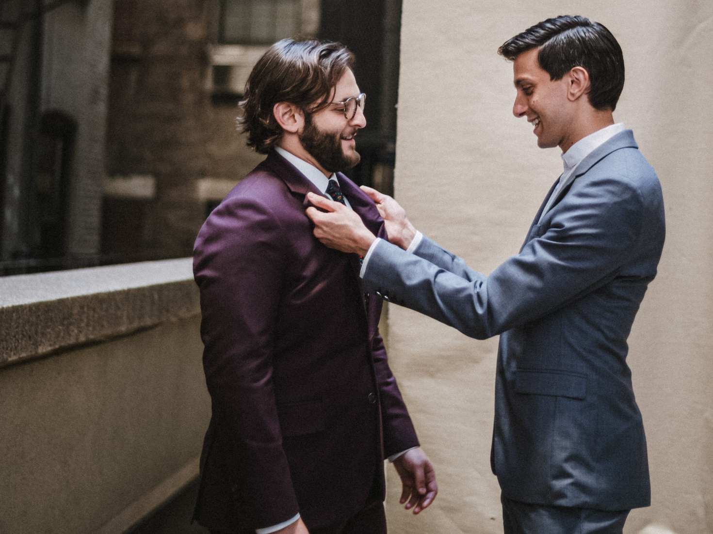 Gideon Glick & Perry Dubin Are Married on New York City's Lower East