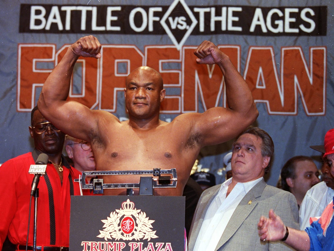 Boxing Heavyweights / Champion Foreman L E’s Stories