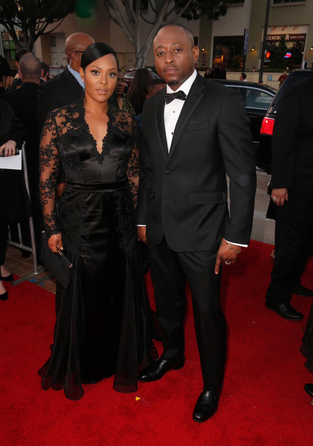 Keisha Spivey And Omar Epps At The 46th NAACP Image Awards