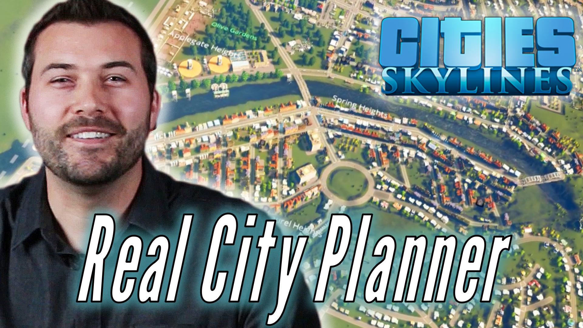 A Professional City Planner Builds His Ideal City in City Skylines
