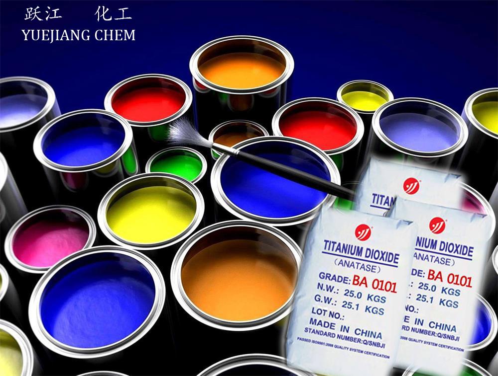 White fine chemicals Titanium dioxide Anatase