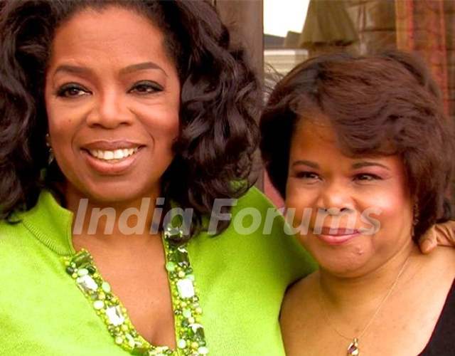 Oprah with her sister Patricia Lofton Media