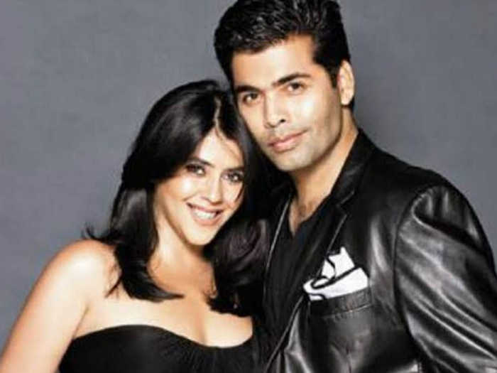 Karan Johar Extends Birthday Greetings To Ekta Kapoor एकता कपूर के