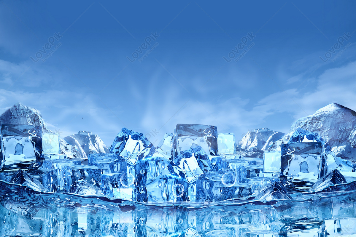 Collection of stunning Ice background blue For your desktop and mobile