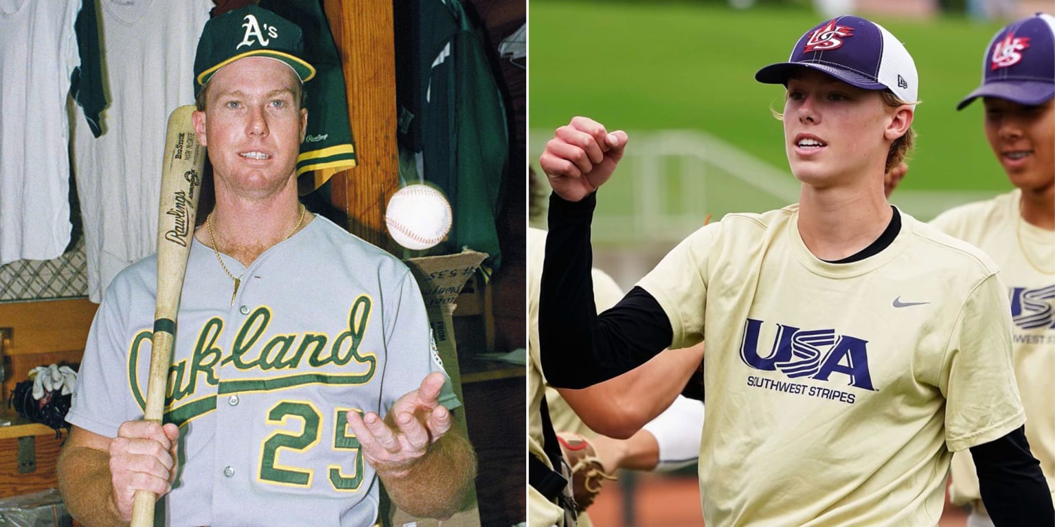 Cubs draft Mason McGwire, son of Mark McGwire