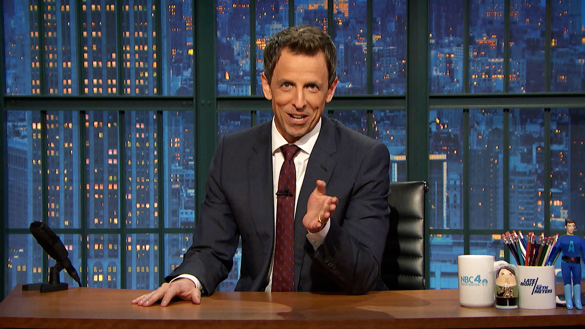 Watch Late Night with Seth Meyers Highlight Seth's Take on Indiana's