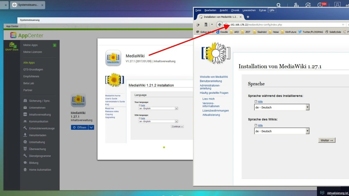 NAS Webserver NETZWELT
