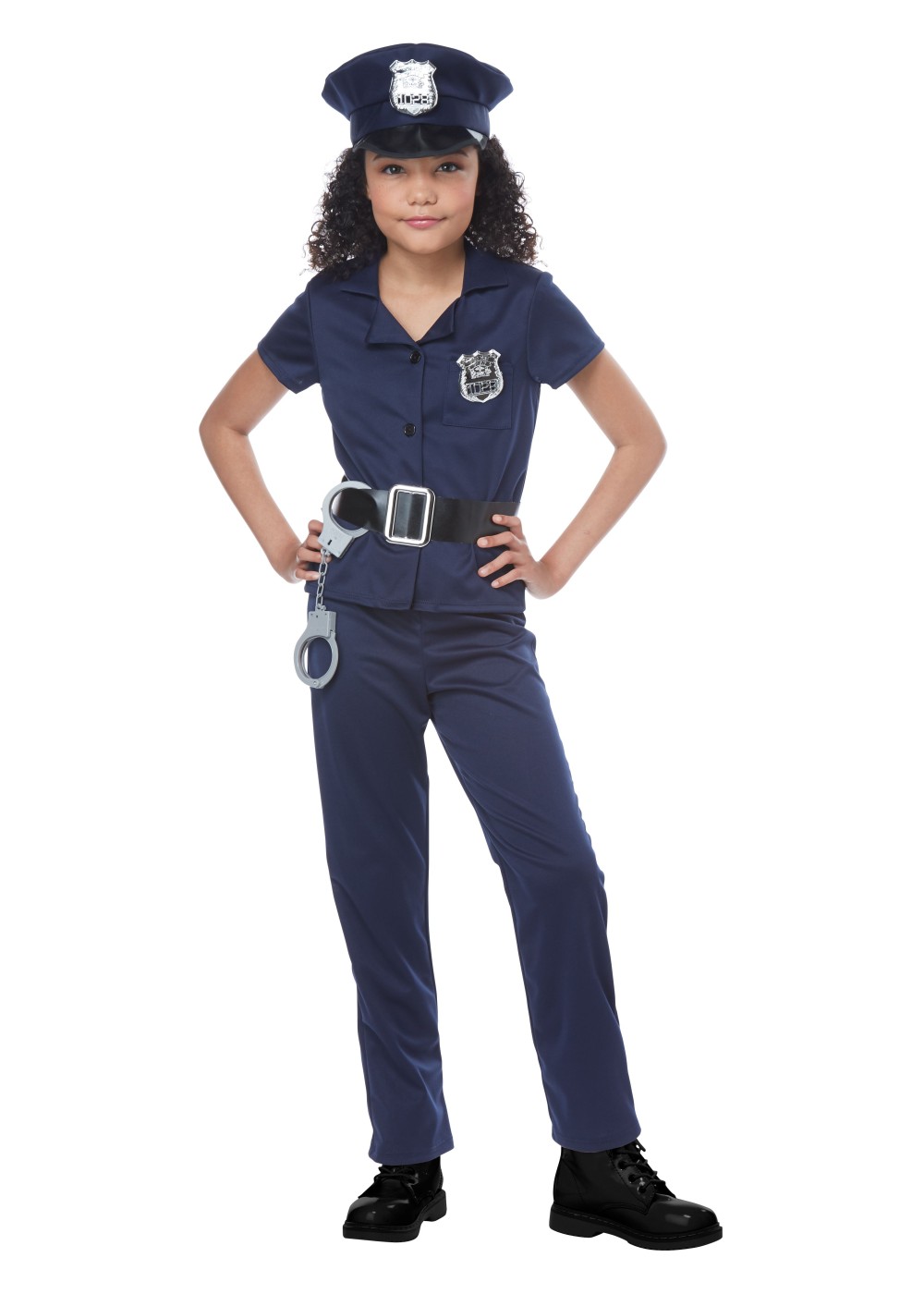 Police Officer Girls Costume Professional Costumes