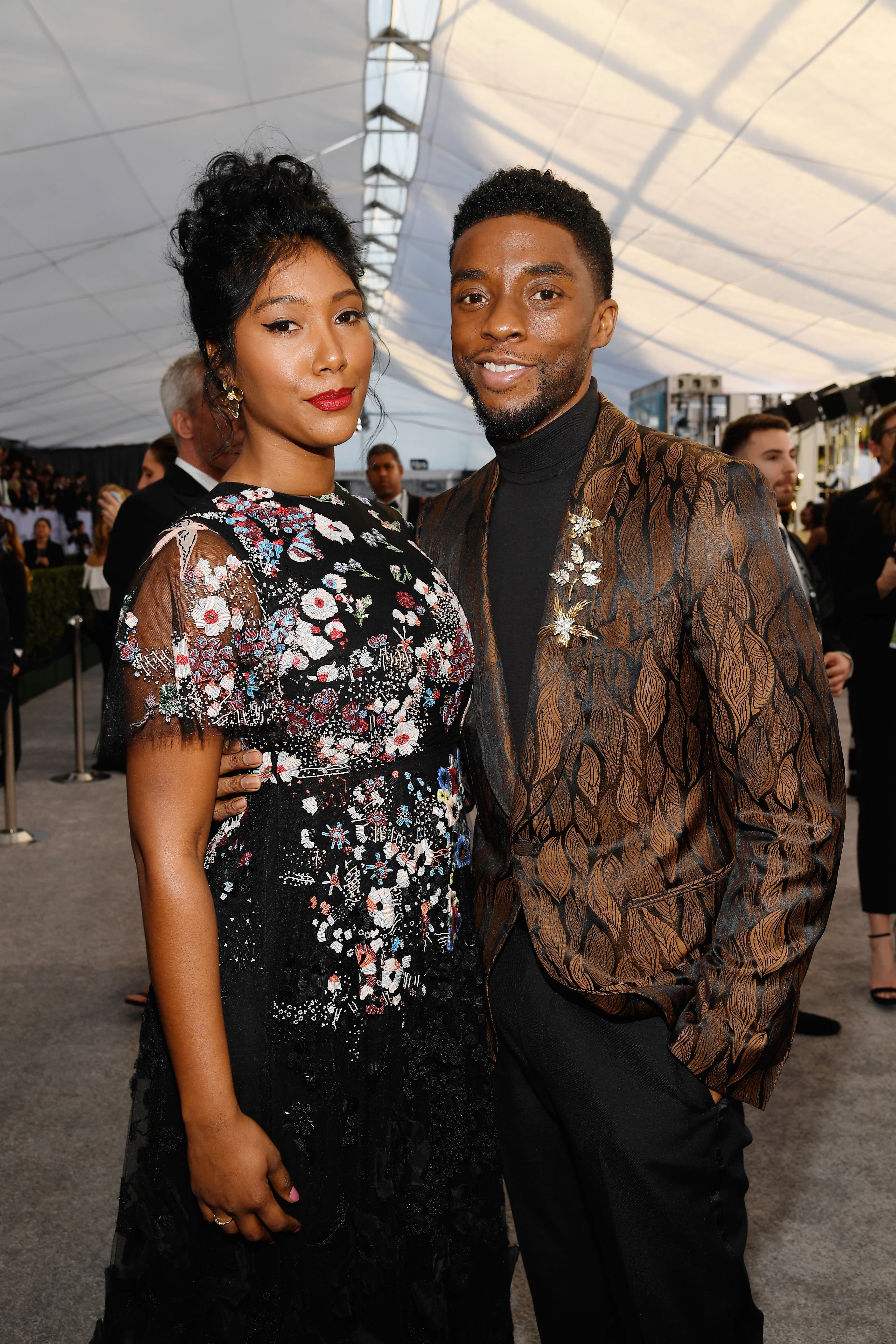 Chadwick Boseman’s Wife Gives Powerful Tribute At 2021 Golden Globes