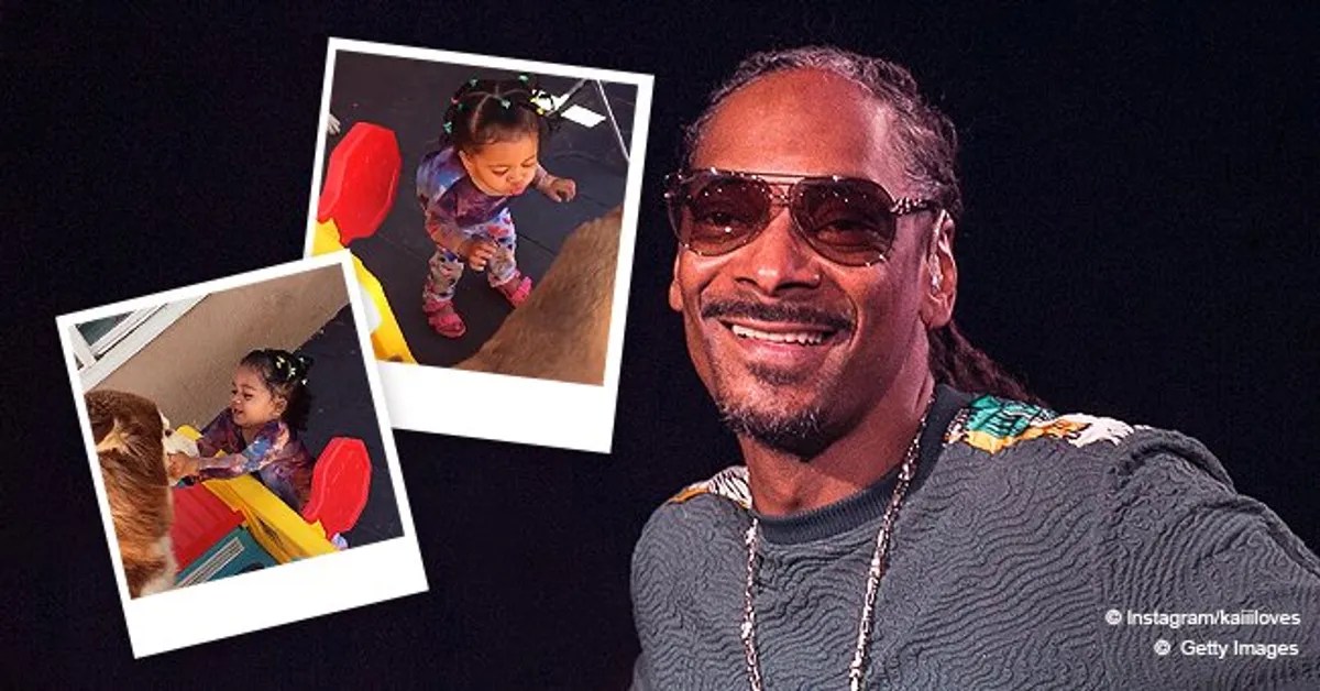 Snoop Dogg's Granddaughter Elleven Love Kisses Huskies in a Cute Video