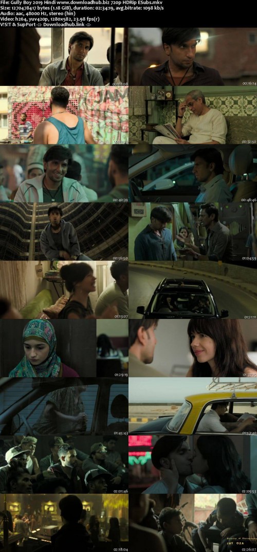 Gully Boy 2019 Hindi 720p HDRip ESubs s Imgshare.info