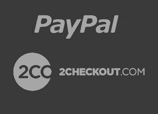 Paypal & 2CO Logo