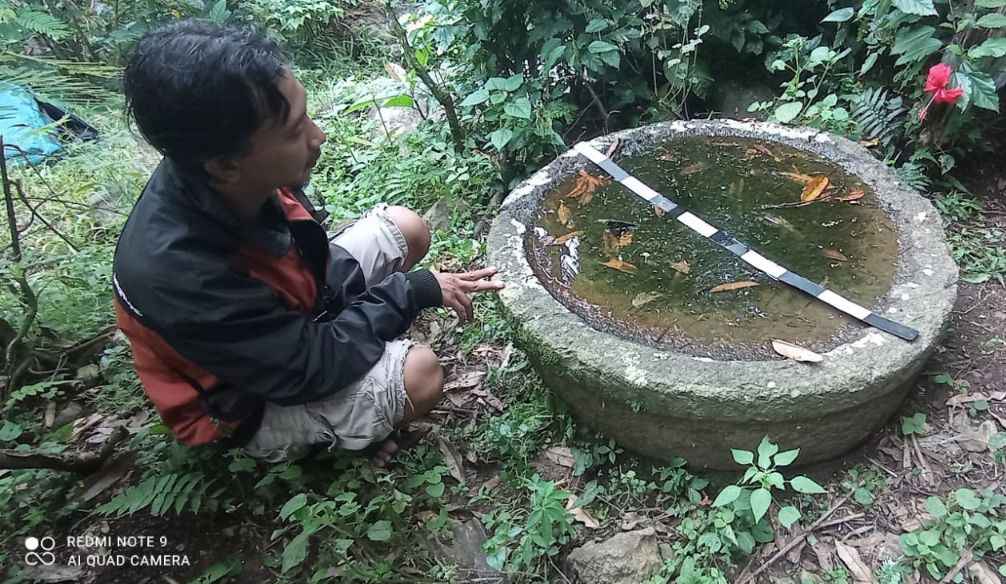 Kabupaten Trenggalek Miliki Banyak Cagar Budaya, Tapi Tidak Punya Museum 2 Watu Lumpang Pesu yang berada di dekat kandang ayam di Kecamatan Kampak