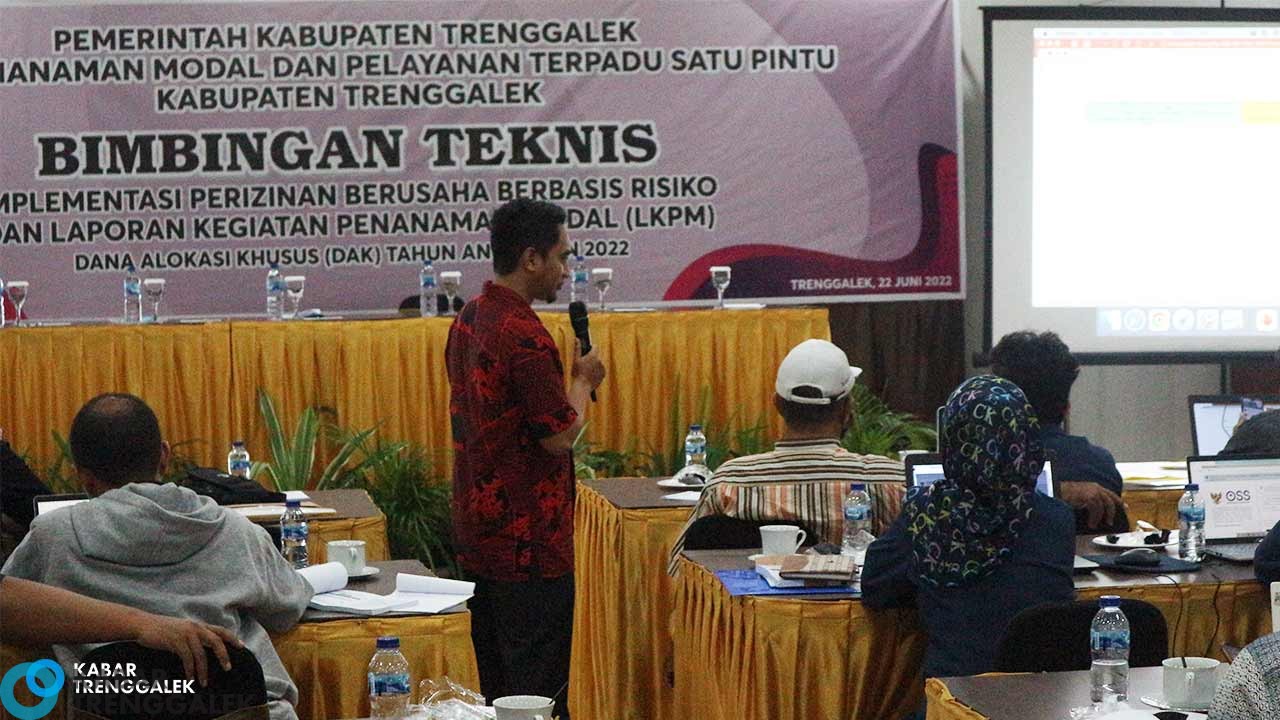 Bangun Kesadaran Perizinan Konstruksi, DPMPTSP Trenggalek Rangkul 35 Kontraktor Lokal 2 Dinas DPMPTSP Trenggalek 2