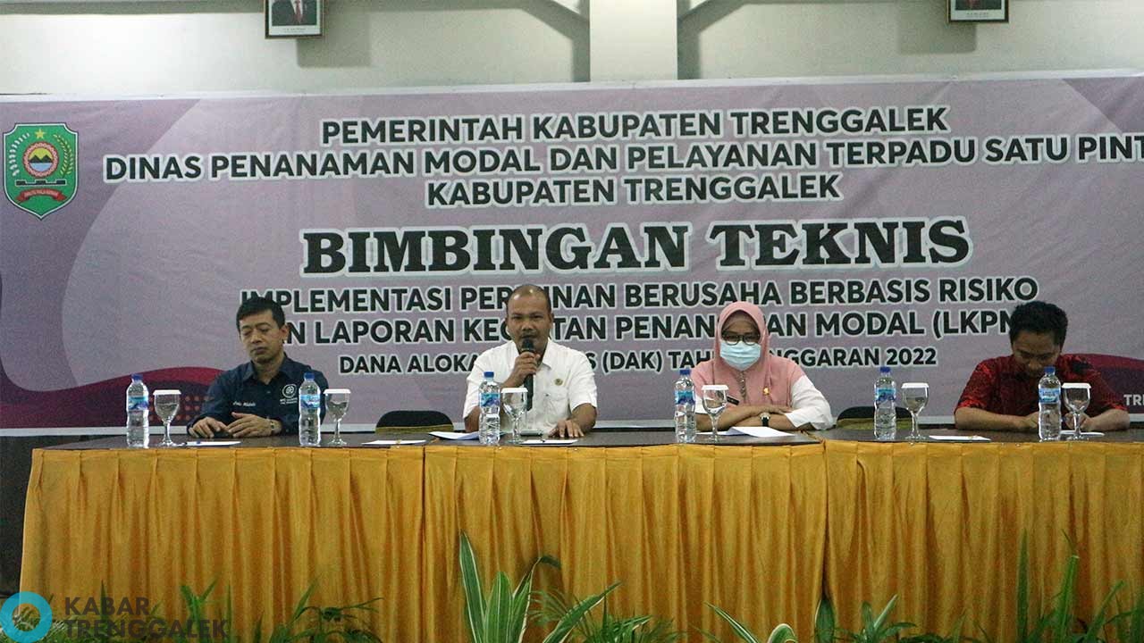 Bangun Kesadaran Perizinan Konstruksi, DPMPTSP Trenggalek Rangkul 35 Kontraktor Lokal 1 Dinas DPMPTSP Trenggalek